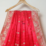 Tasneem Fabrics Women's Pure Gaji Silk Jacquard Dupatta - FBDY0002728