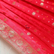 Tasneem Fabrics Women's Pure Gaji Silk Jacquard Dupatta - FBDY0002728