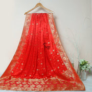 Tasneem Fabrics Women's Pure Gaji Silk Jacquard Dupatta - FBDY0002726