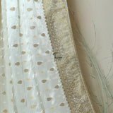 Tasneem Fabrics Women's Pure Gaji Silk Jacquard Dupatta - FBDY0003032