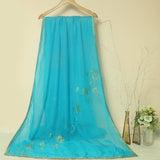 Tasneem Fabrics Women's Pure Organza Jacquard Dupatta - FBDY0002947
