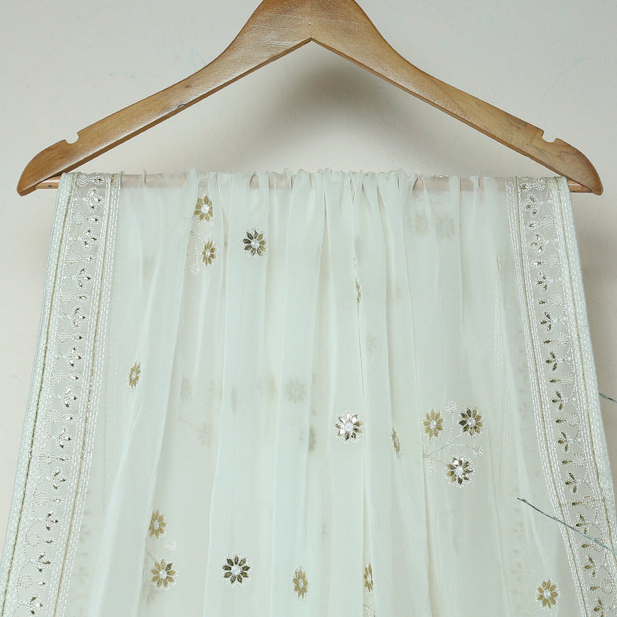 Pure Organza Jacquard-FBEM0000821 - Tasneem Fabrics