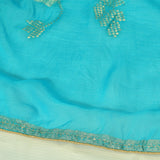 Pure Organza Jacquard-FBDY0002947 - Tasneem Fabrics