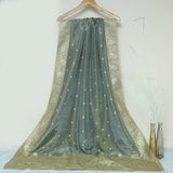 Tasneem Fabrics Women's Pure Chiffon Jacquard Dupatta - FBDY0002974