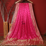 Tasneem Fabrics Women's Pure Gaji Silk Jacquard Dupatta - FBDY0002722