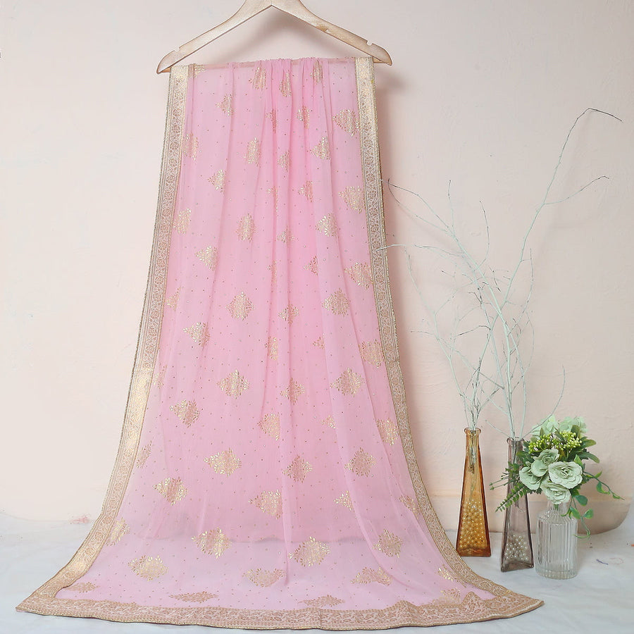 Pure Crinkle Foil Jacquard-FBDY0002634 - Tasneem Fabrics