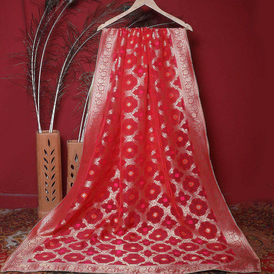 Pure Organza jacquard-FBDY0002738 - Tasneem Fabrics