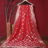 Tasneem Fabrics Women's Pure Organza Jacquard Dupatta - FBDY0002738
