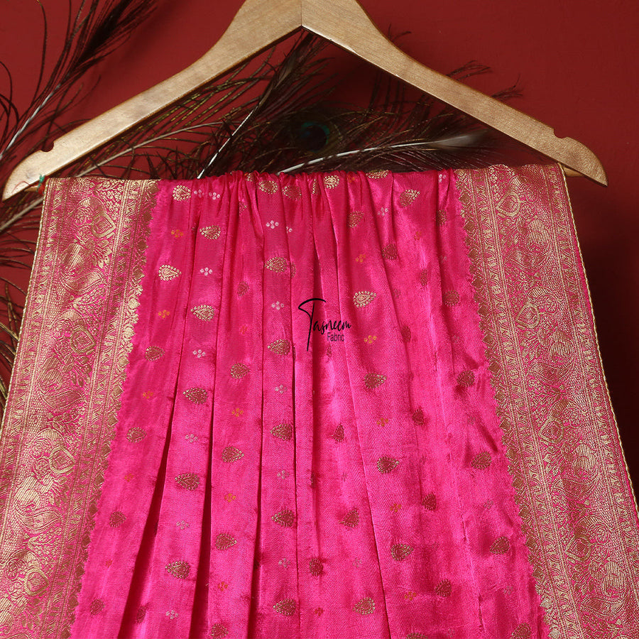 FBDY0002722-Pure Gaji Silk Jacquard - Tasneem Fabrics