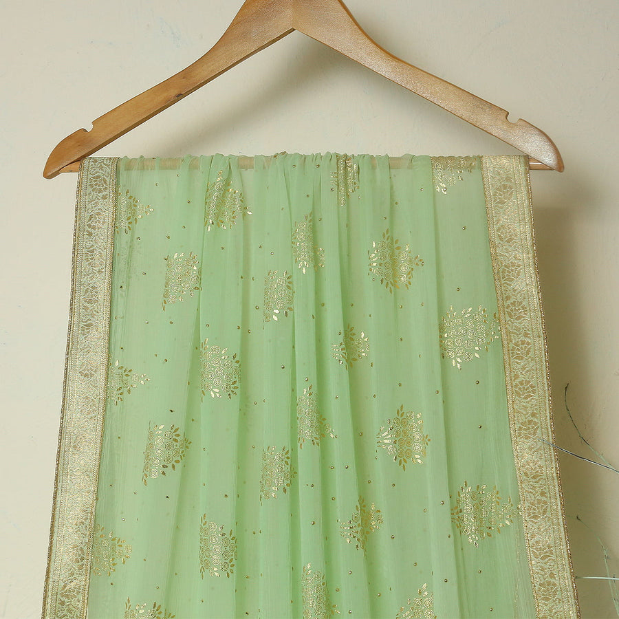 Pure Crinkle Foil Jacquard-FBDY0002635 - Tasneem Fabrics