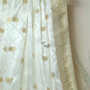 Tasneem Fabrics Women's Pure Gaji Silk Jacquard Dupatta - FBDY0003037