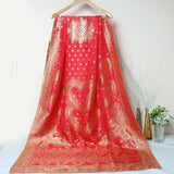 Tasneem Fabrics Women's Pure Matka Silk Jacquard Dupatta - FBDY0002900