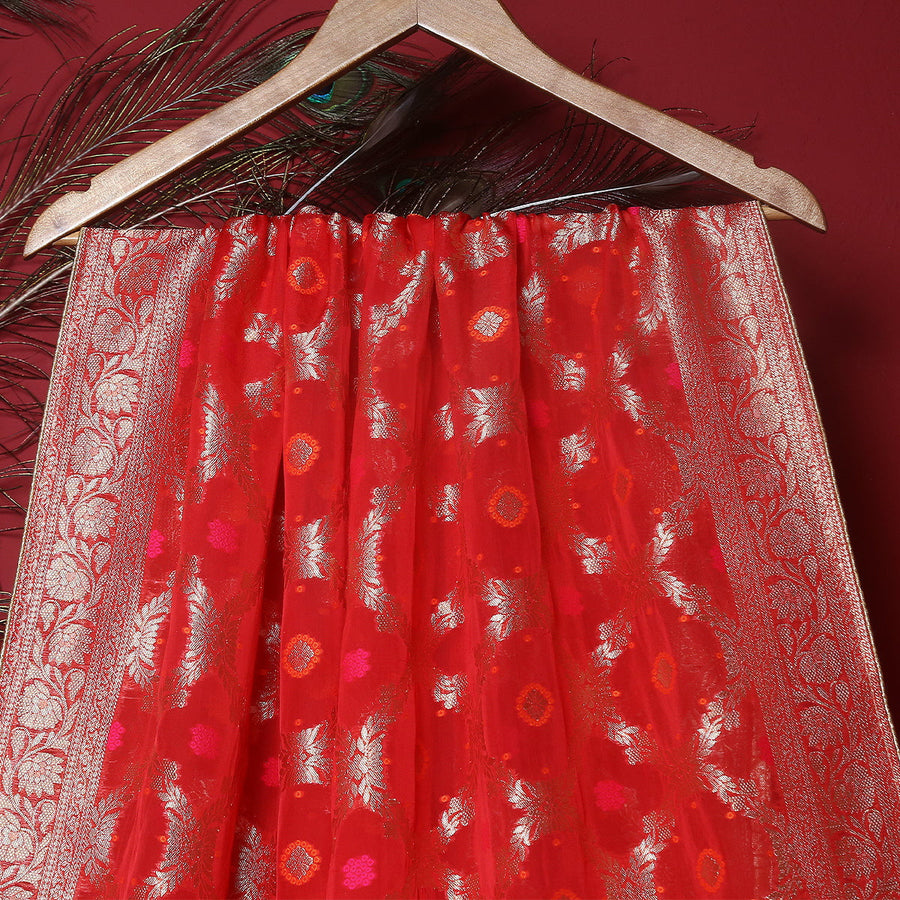 Pure Organza jacquard-FBDY0002740 - Tasneem Fabrics