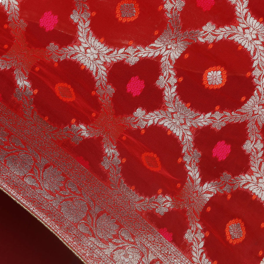 Pure Organza jacquard-FBDY0002740 - Tasneem Fabrics