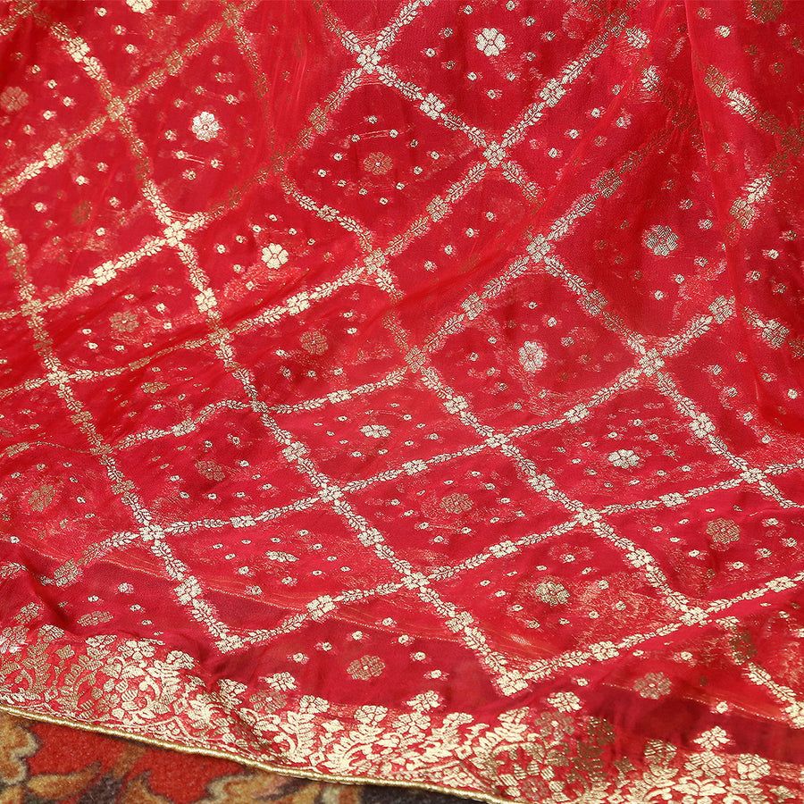 Pure Organza Jacquard-FBDY0002856 - Tasneem Fabrics
