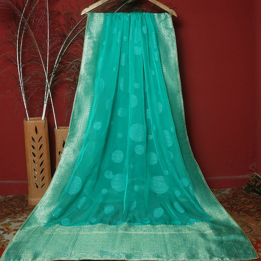 Pure Organza Jacquard-FBDY0002657 - Tasneem Fabrics