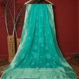 Tasneem Fabrics Women's Pure Organza Jacquard Dupatta - FBDY0002657