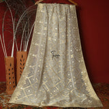 Tasneem Fabrics Women's Pure Silk Jacquard Dupatta - FBDY0002851