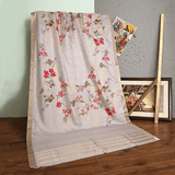 Tasneem Fabrics Women's Printed Tusser Silk Dupatta - MDPR0002477