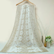 Pure Organza Jacquard-FBEM0000813 - Tasneem Fabrics