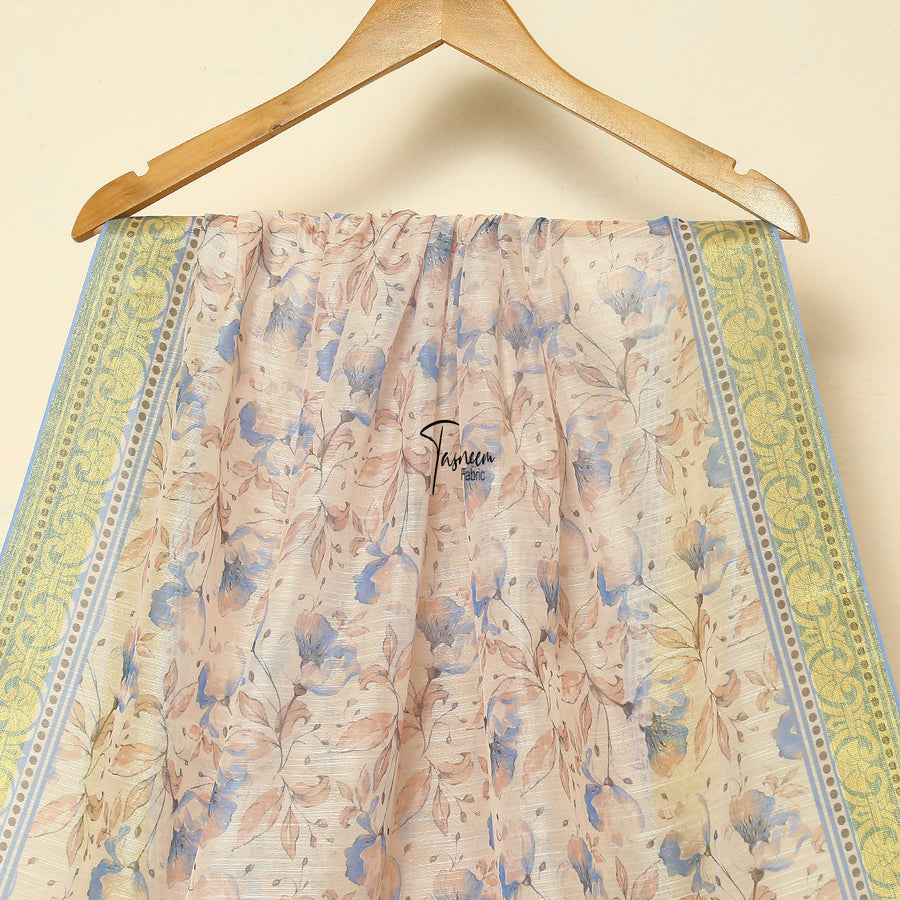 Tasneem Fabrics Women's Pure Printed Monark Dupatta - MDPR0002469