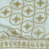 Pure Organza Jacquard-FBEM0000813 - Tasneem Fabrics
