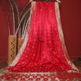 Tasneem Fabrics Women's Pure Gaji Silk Jacquard Dupatta - FBDY0002716