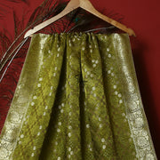 FBDY0002642-Pure Gaji Silk Jacquard - Tasneem Fabrics