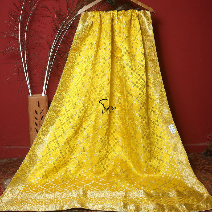 FBDY0002643-Pure Gaji Silk Jacquard - Tasneem Fabrics