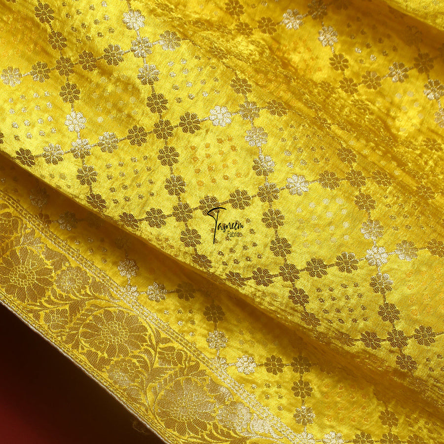 FBDY0002643-Pure Gaji Silk Jacquard - Tasneem Fabrics