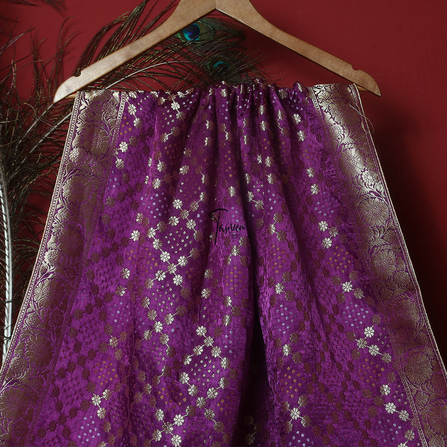 FBDY0002641-Pure Gaji Silk Jacquard - Tasneem Fabrics
