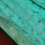FBDY0002378-Pure Gaji Silk Jacq. Bandhni - Tasneem Fabrics