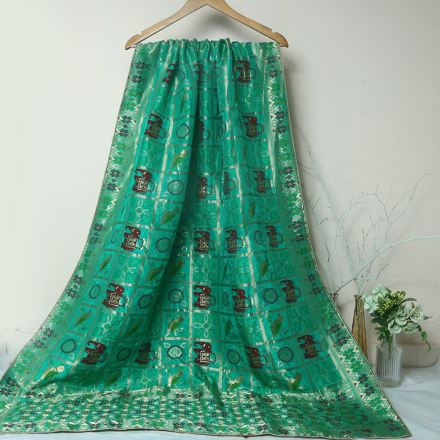 Pure Matka Silk Jacquard-FBDY0002572 - Tasneem Fabrics