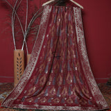 FBPR0002500-Pure Raw Silk Jacquard - Tasneem Fabrics
