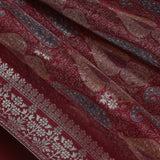 FBPR0002500-Pure Raw Silk Jacquard - Tasneem Fabrics