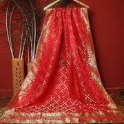 FBDY0002637-Pure Gaji Silk Jacquard - Tasneem Fabrics