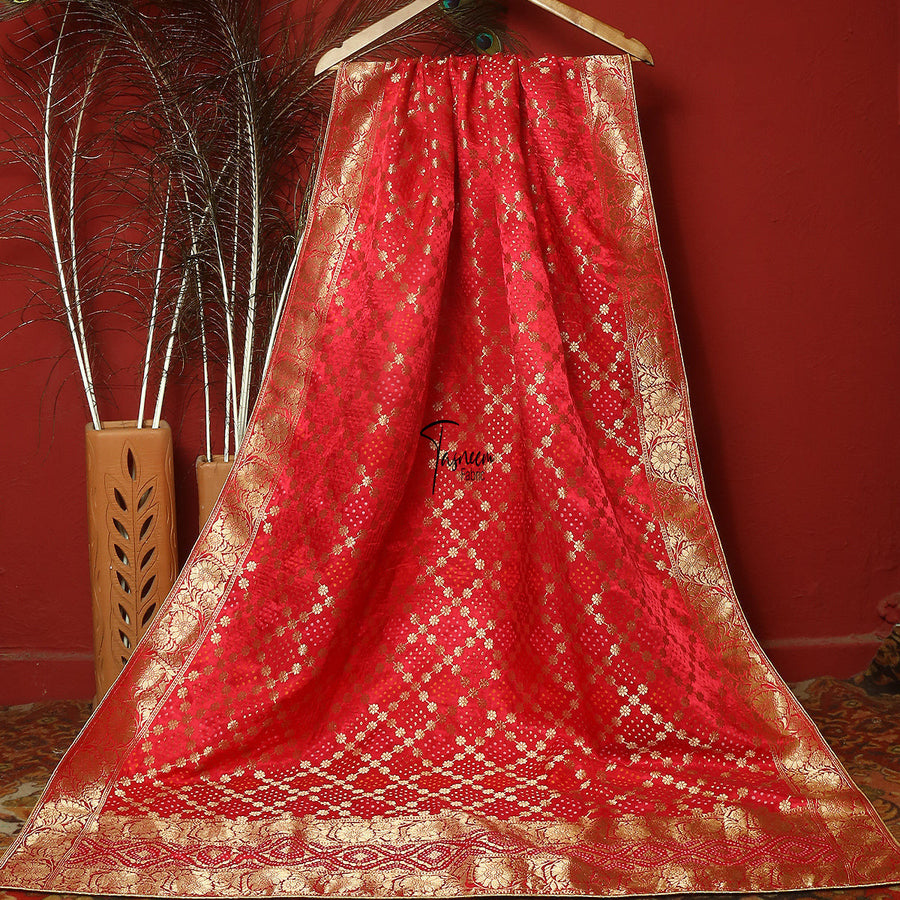 FBDY0002637-Pure Gaji Silk Jacquard - Tasneem Fabrics
