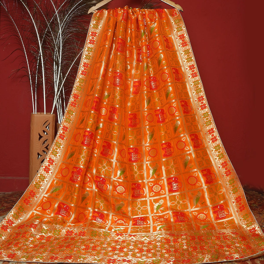 Pure Matka Silk Jacquard-FBDY0002566 - Tasneem Fabrics