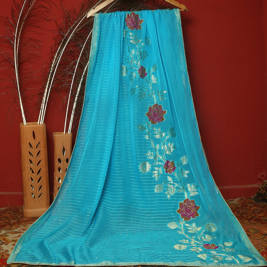 Pure Organza Jacquard-FBDY0002779 - Tasneem Fabrics