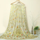 Tasneem Fabrics Women's Pure Chinon Jacquard Dupatta - MDWH0001189