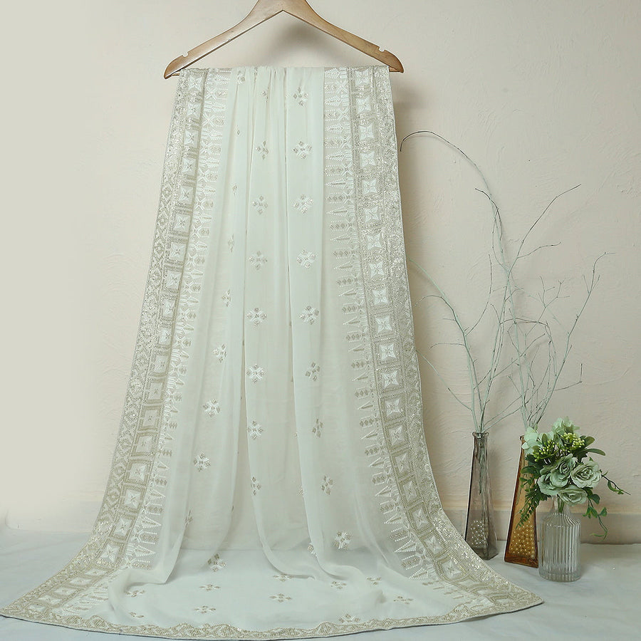 Pure Chiffon Jacquard-FBEM0000648 - Tasneem Fabrics