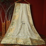 Tasneem Fabrics Women's Pure Silk Jacquard Dupatta - FBDY0002455
