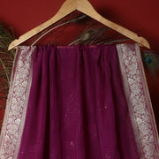 Pure Organza Jacquard-FBDY0002648 - Tasneem Fabrics