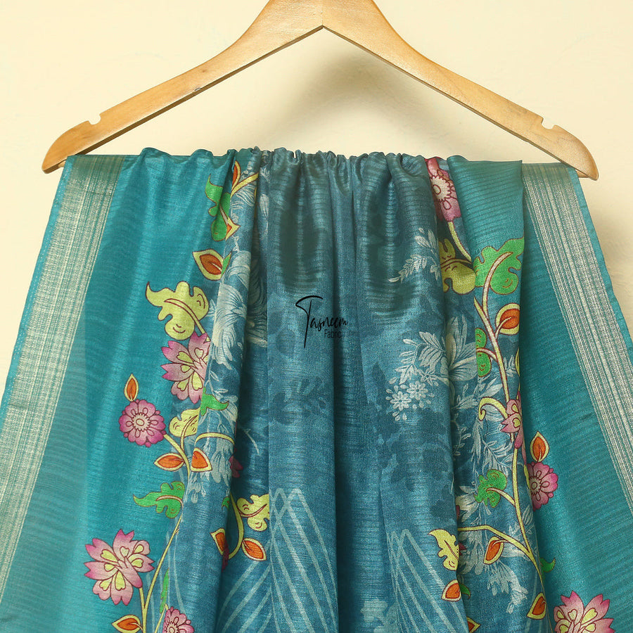 Tasneem Fabrics Women's Pure Printed Monark Dupatta - MDPR0002476