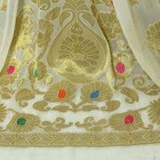 Pure Chinon Jacquard-MDWH0001189 - Tasneem Fabrics