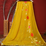 Tasneem Fabrics Women's Pure Organza Jacquard Dupatta - FBDY0002780