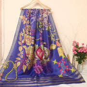 Tasneem Fabrics Women's Pure Printed Monark Dupatta - MDPR0002481