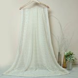 Tasneem Fabrics Women's Pure Chiffon Jacquard Dupatta - FBEM0000854