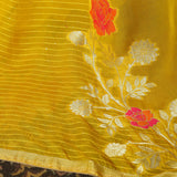 Pure Organza Jacquard-FBDY0002780 - Tasneem Fabrics