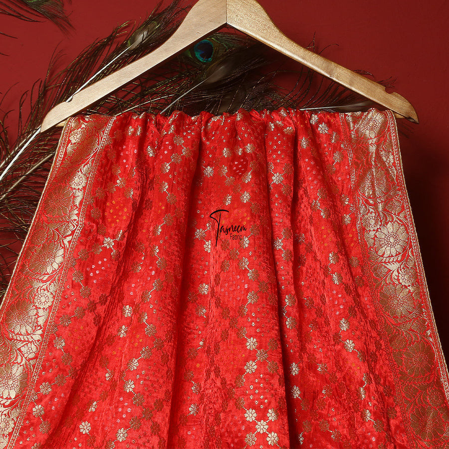 FBDY0002644-Pure Gaji Silk Jacquard - Tasneem Fabrics